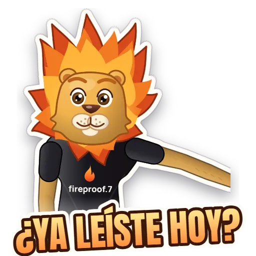 Sticker de Ari: ¿YA LEÍSTE HOY?